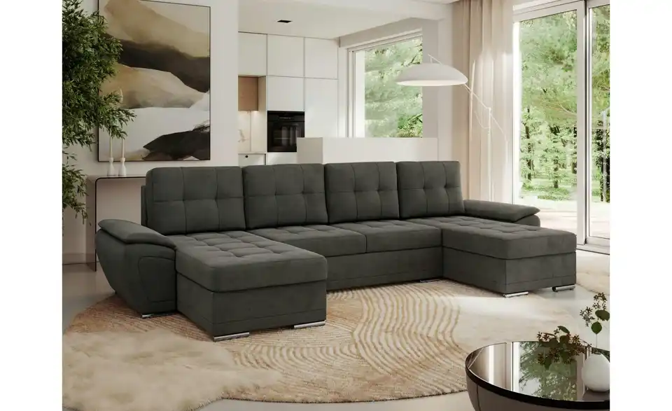 Wohnlandschaft Umbria mit Schlaffunktion, in Wohnsituation