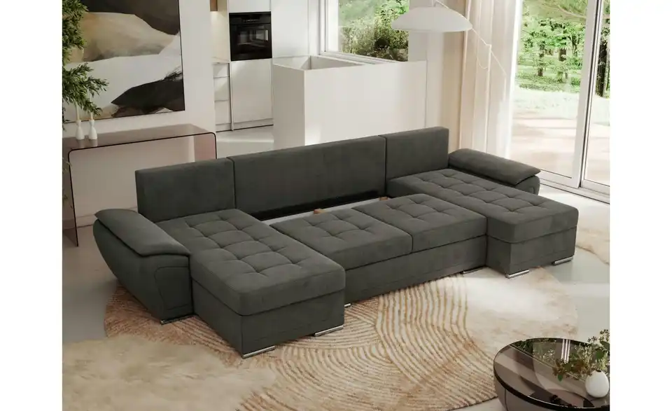 Wohnlandschaft Umbria mit Schlaffunktion, in Wohnsituation