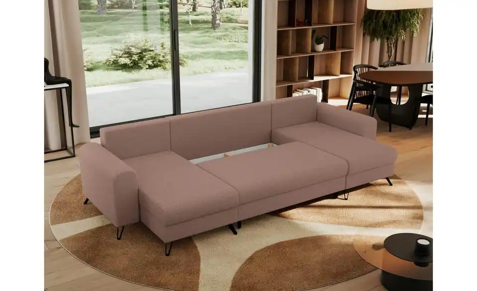 Wohnlandschaft Rosa, Funktionsansicht