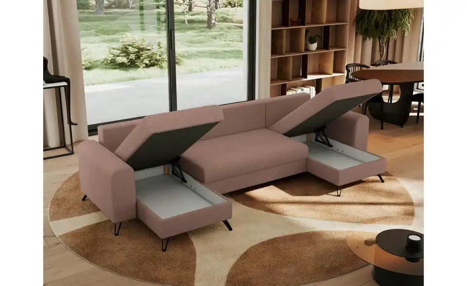 Wohnlandschaft Rosa, in Wohnsituation