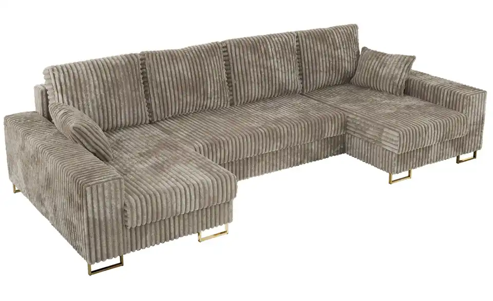 Wohnlandschaft Hellbraun, Perspektive