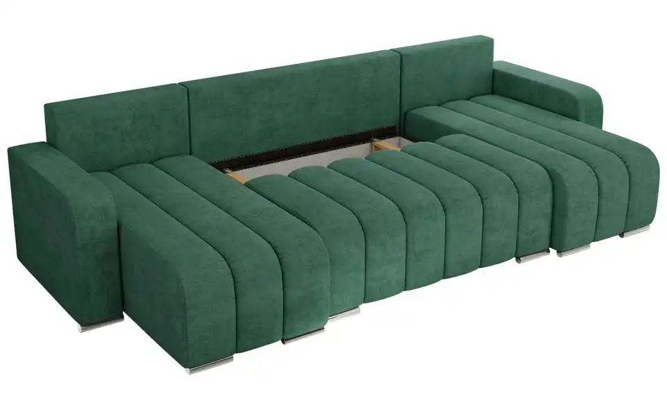 Wohnlandschaft Türkis, Detailansicht