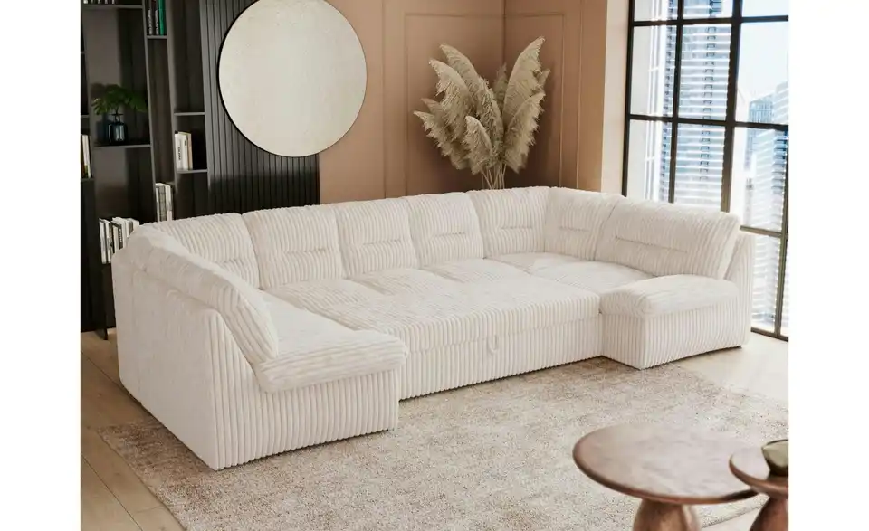 Wohnlandschaft Hellgrau, Funktionsansicht