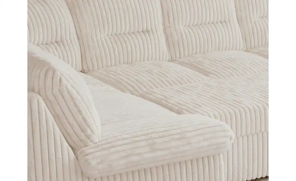 Wohnlandschaft Hellgrau, Detailansicht