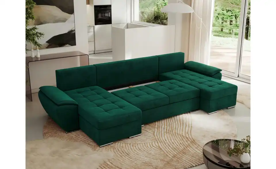 Wohnlandschaft Umbria mit Schlaffunktion, in Wohnsituation