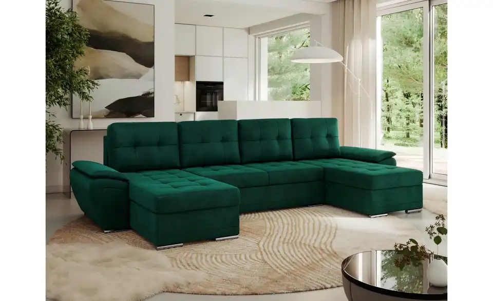 Wohnlandschaft Umbria mit Schlaffunktion, in Wohnsituation