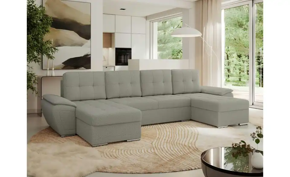 Wohnlandschaft Umbria mit Schlaffunktion, in Wohnsituation