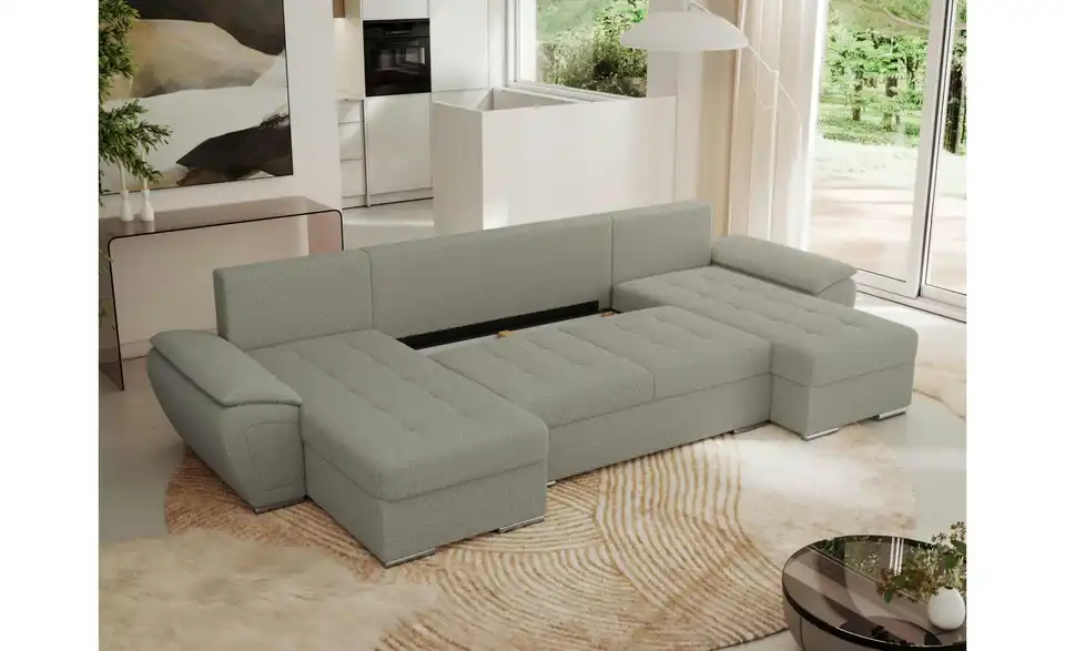 Wohnlandschaft Umbria mit Schlaffunktion, in Wohnsituation