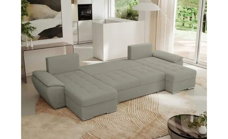 Wohnlandschaft Umbria mit Schlaffunktion, Funktionsansicht