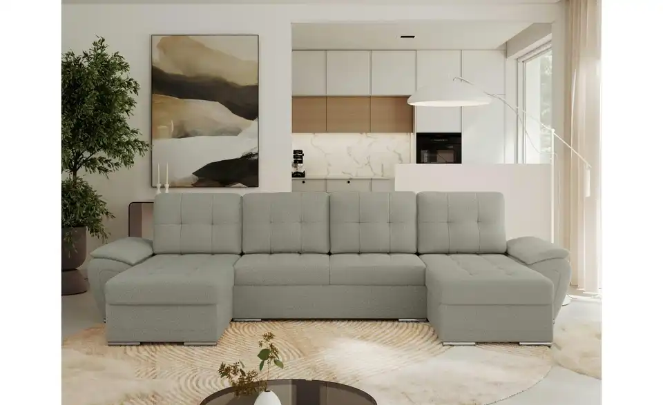 Wohnlandschaft Umbria mit Schlaffunktion, in Wohnsituation