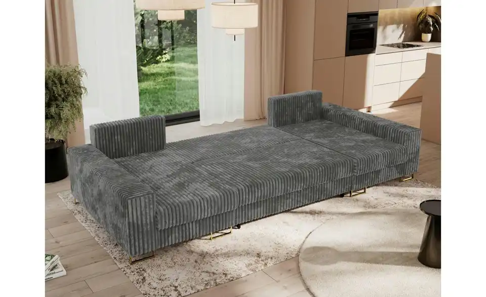 Wohnlandschaft Dorain mit Schlaffunktion, in Wohnsituation