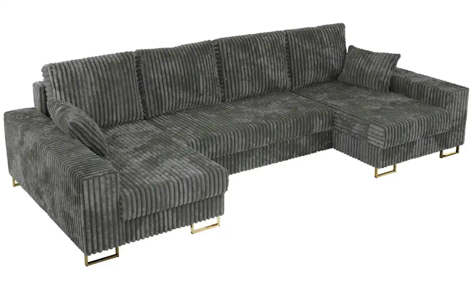 Wohnlandschaft Dorain mit Schlaffunktion, Perspektive