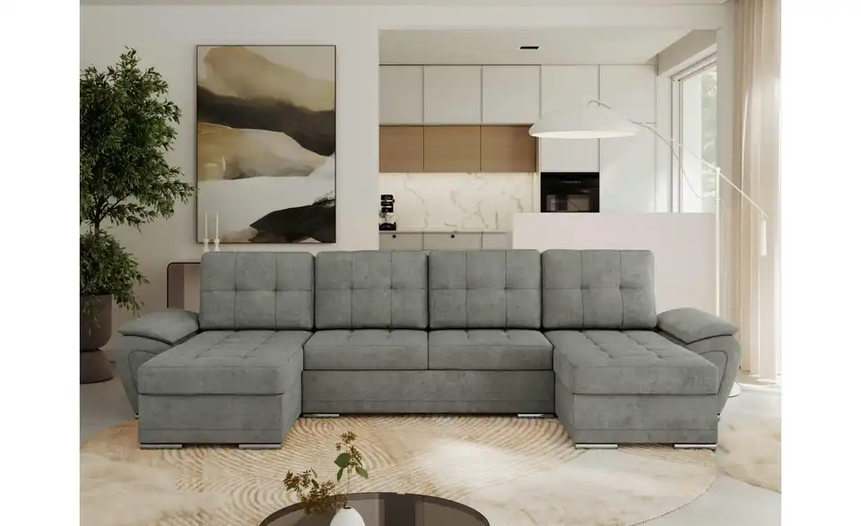 Wohnlandschaft Umbria mit Schlaffunktion, in Wohnsituation