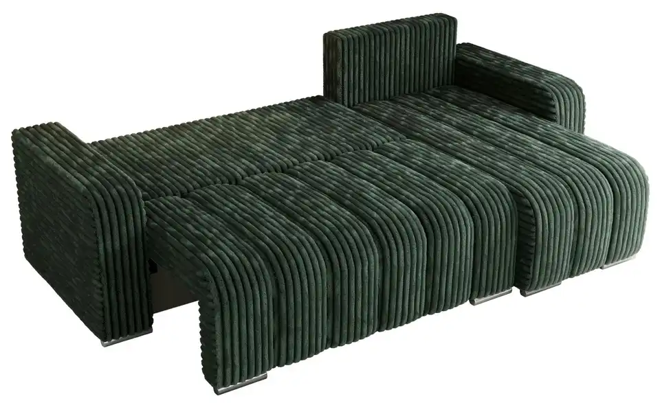 Ecksofa Grün, Detailansicht