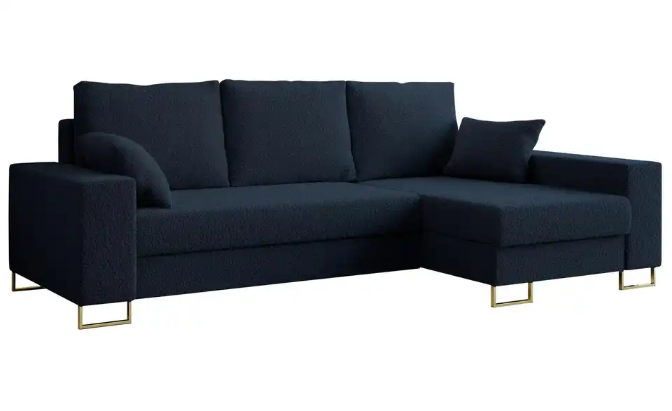 Ecksofa Dunkelblau, Perspektive