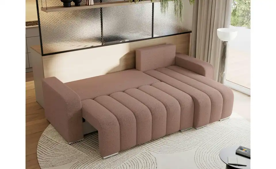 Ecksofa Rosa, in Wohnsituation