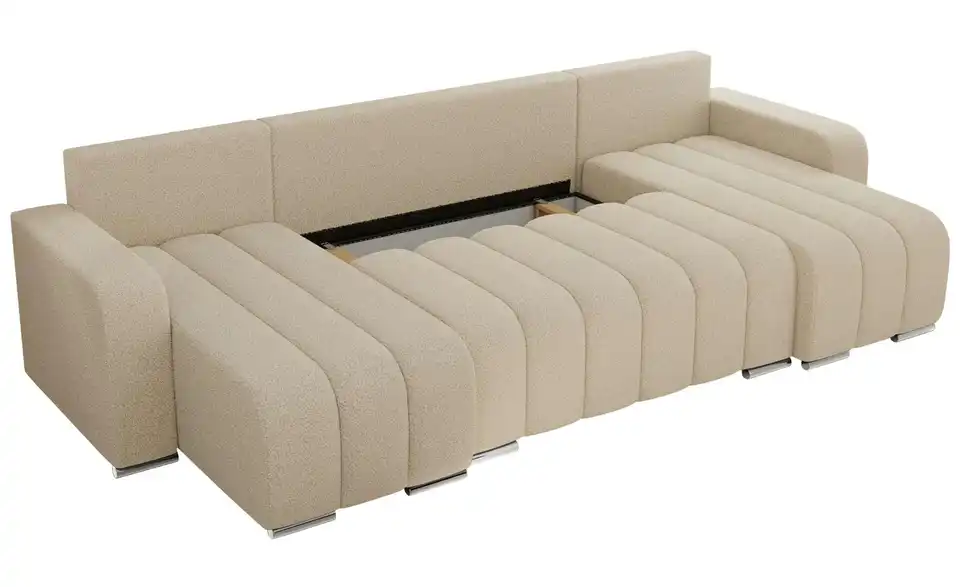 Wohnlandschaft Beige, Detailansicht