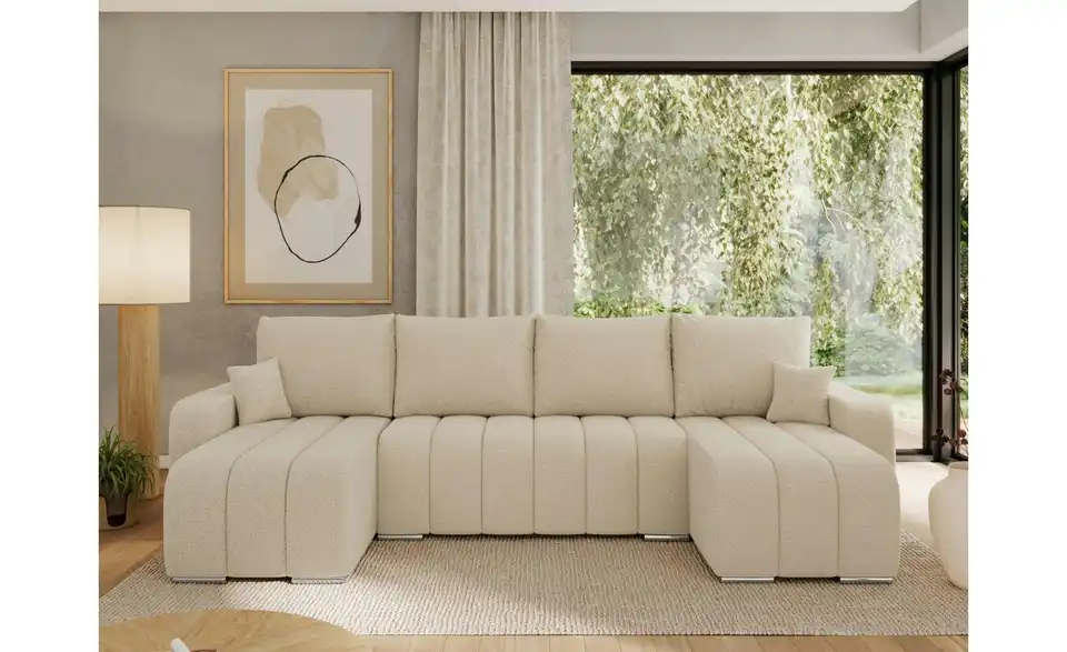 Wohnlandschaft Beige, in Wohnsituation