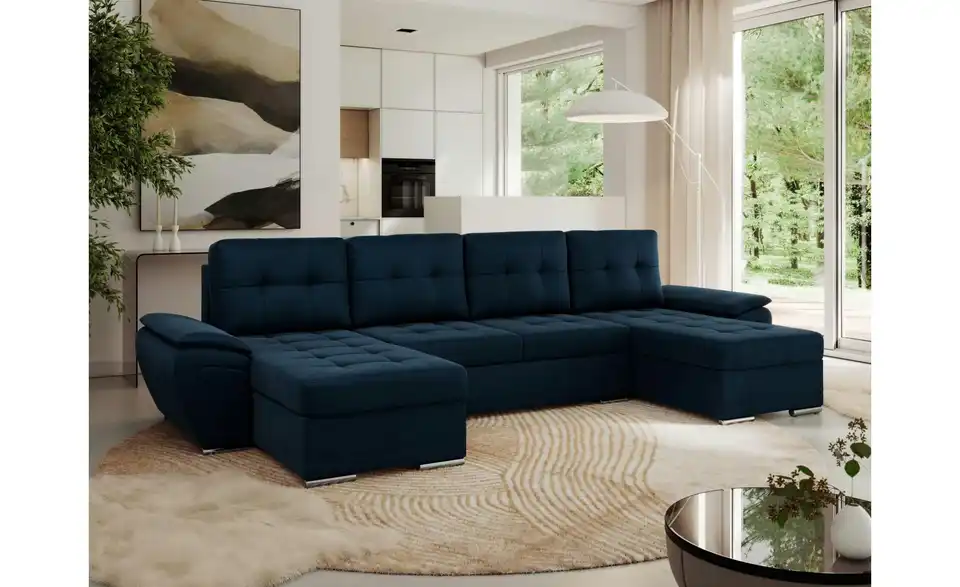 Wohnlandschaft Umbria mit Schlaffunktion, in Wohnsituation