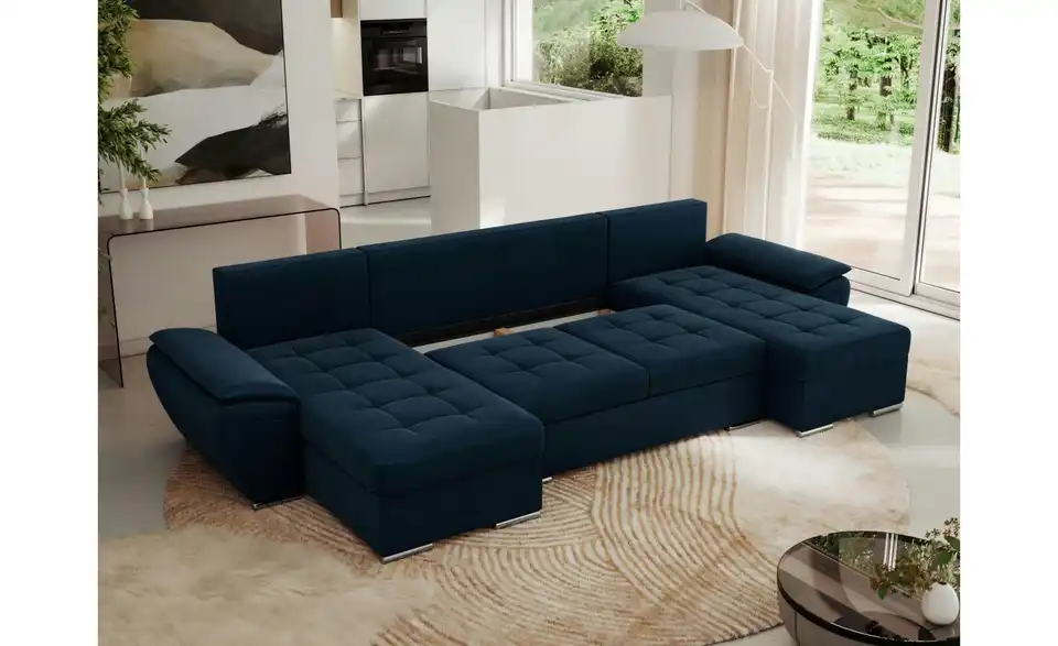 Wohnlandschaft Umbria mit Schlaffunktion, in Wohnsituation