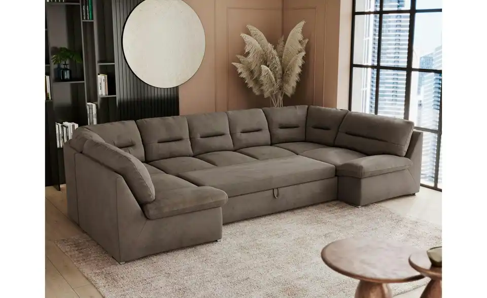 Wohnlandschaft Hellgrau, Funktionsansicht