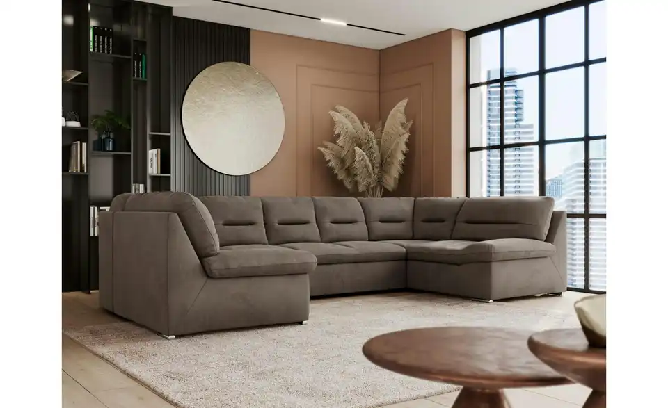 Wohnlandschaft Hellgrau, in Wohnsituation