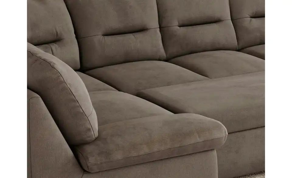 Wohnlandschaft Hellgrau, Detailansicht