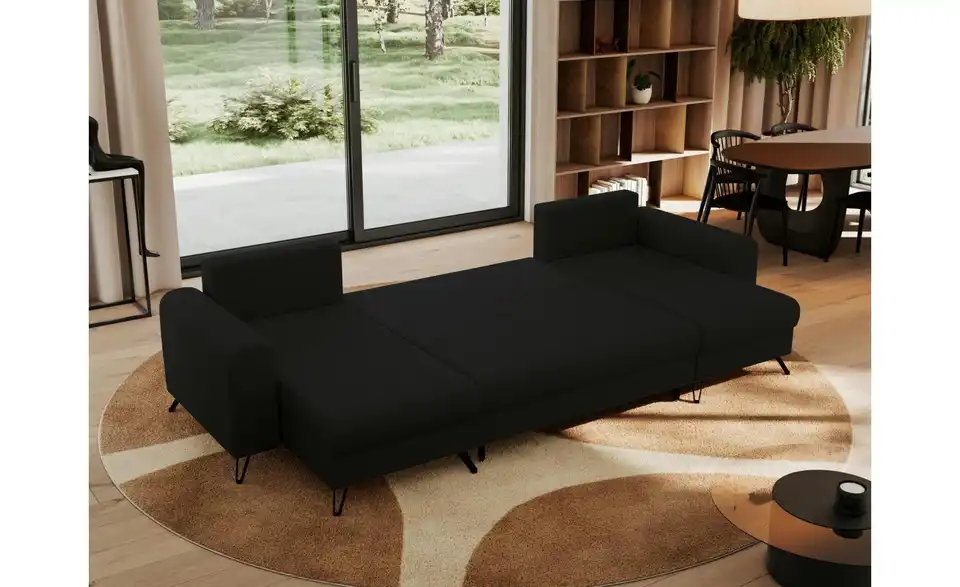 Wohnlandschaft Schwarz, in Wohnsituation