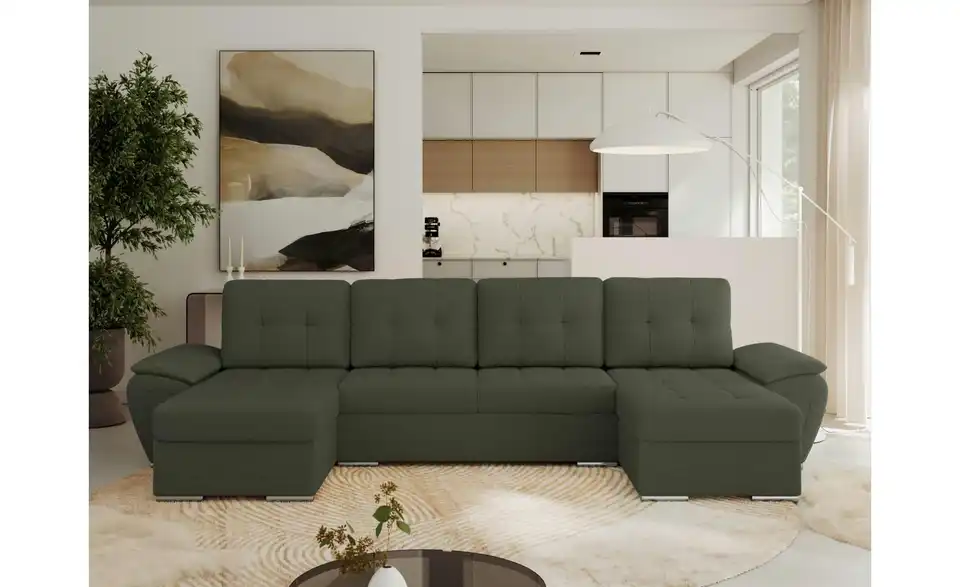 Wohnlandschaft Umbria mit Schlaffunktion, in Wohnsituation