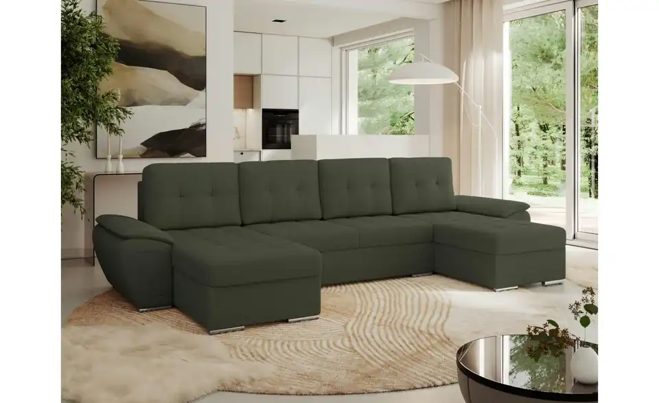 Wohnlandschaft Umbria mit Schlaffunktion, in Wohnsituation