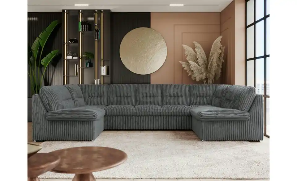 Wohnlandschaft Hellgrau, in Wohnsituation