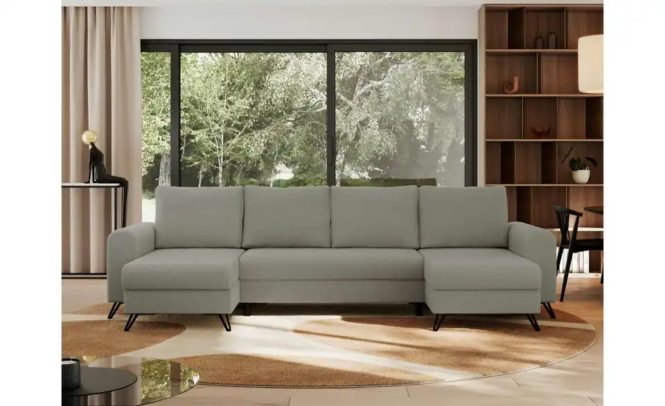 Wohnlandschaft Hellgrau, in Wohnsituation