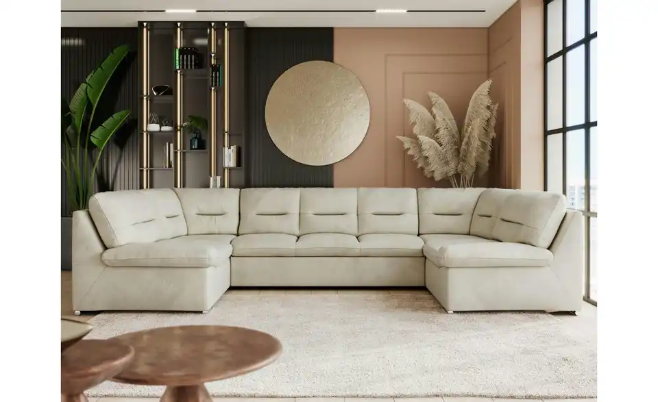 Wohnlandschaft Hellgrau, in Wohnsituation