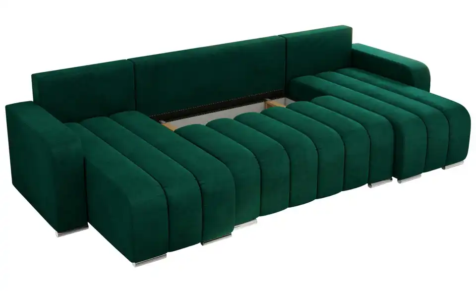 Wohnlandschaft Grün, Detailansicht