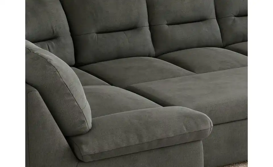 Wohnlandschaft Hellgrau, Detailansicht