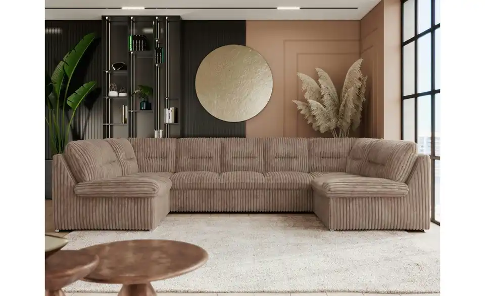 Wohnlandschaft Hellgrau, in Wohnsituation