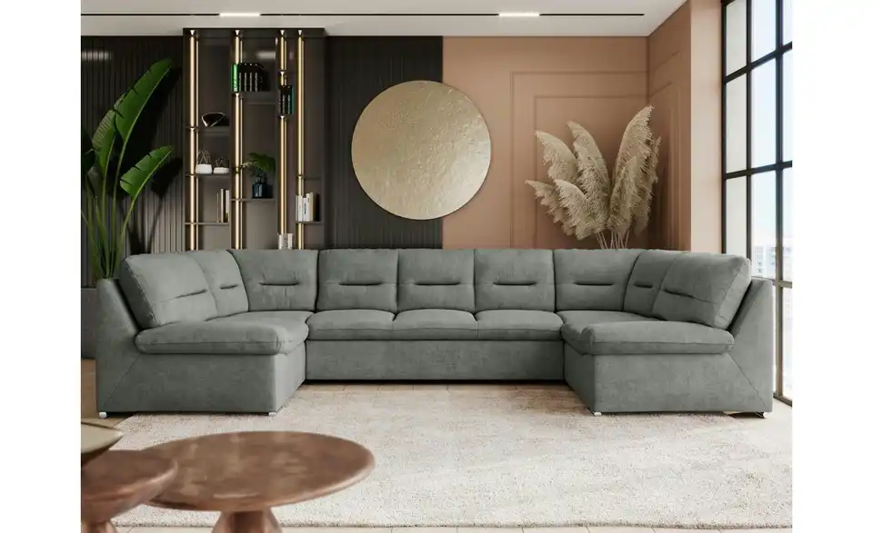 Wohnlandschaft Hellgrau, in Wohnsituation