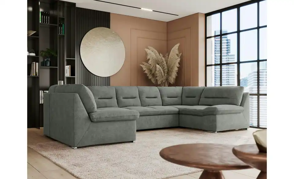 Wohnlandschaft Hellgrau, in Wohnsituation