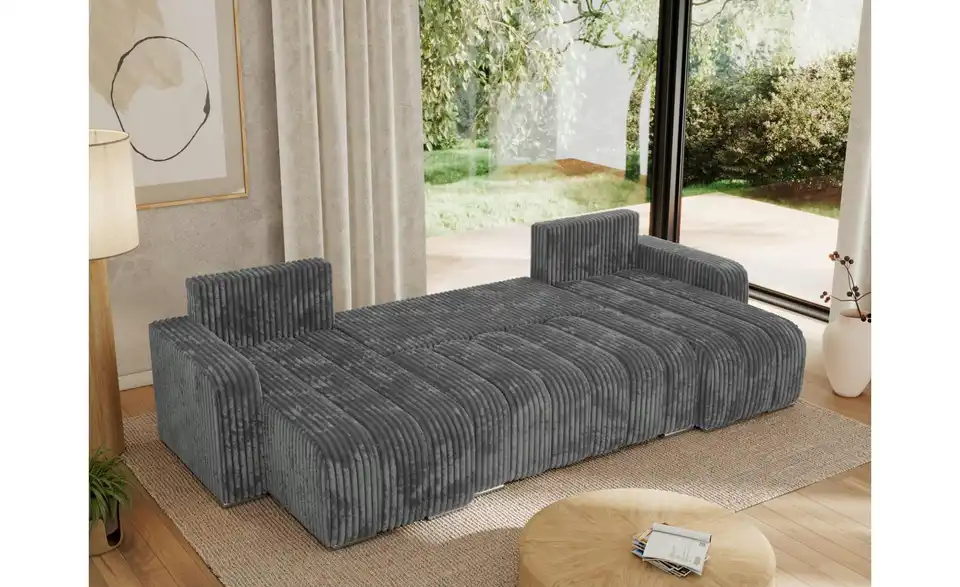 Wohnlandschaft Dunkelgrau, in Wohnsituation