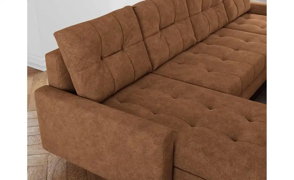 Wohnlandschaft Astra mit Schlaffunktion, Detailansicht