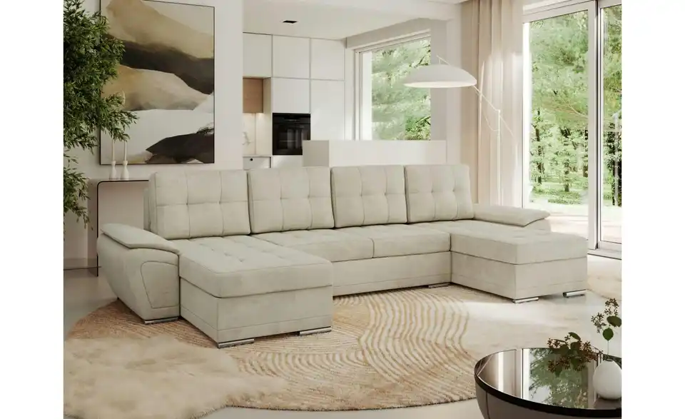 Wohnlandschaft Umbria mit Schlaffunktion, in Wohnsituation