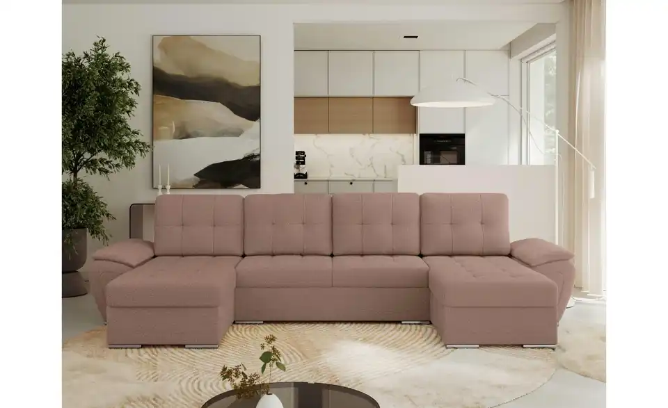 Wohnlandschaft Umbria mit Schlaffunktion, in Wohnsituation