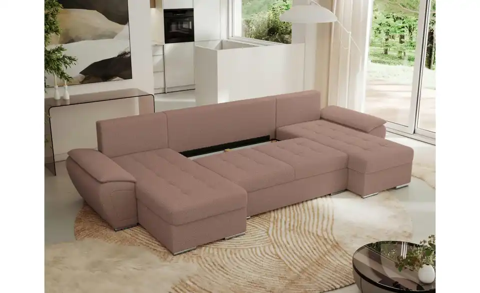 Wohnlandschaft Umbria mit Schlaffunktion, in Wohnsituation