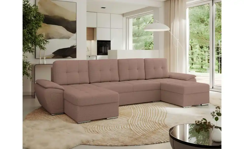 Wohnlandschaft Umbria mit Schlaffunktion, in Wohnsituation