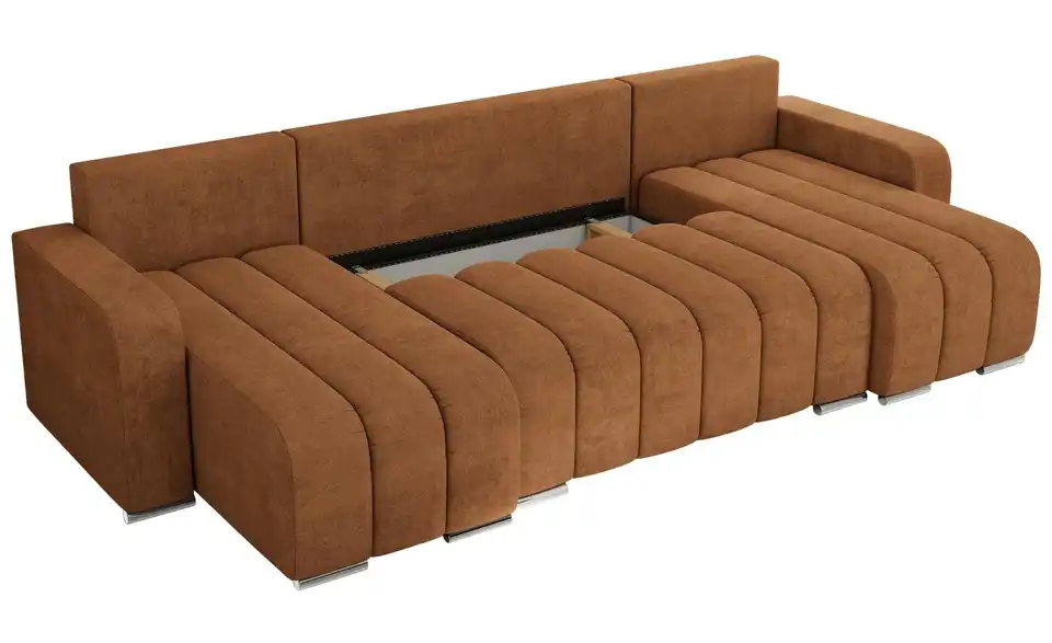 Wohnlandschaft Orange, Detailansicht