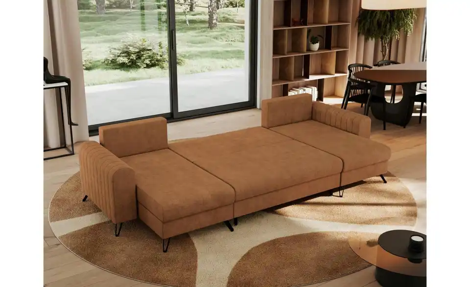 Wohnlandschaft Orange, in Wohnsituation