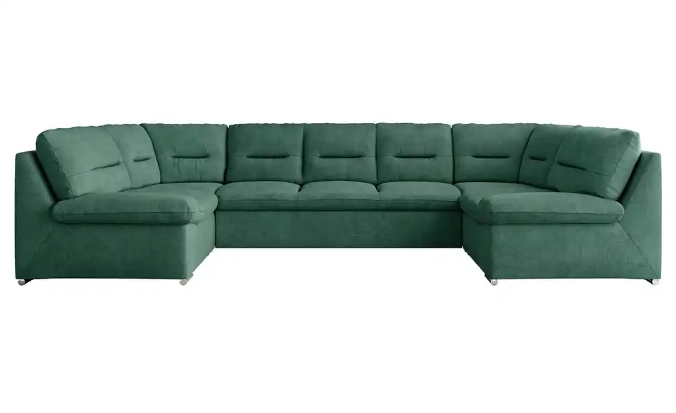 Wohnlandschaft Hellgrau, Frontansicht