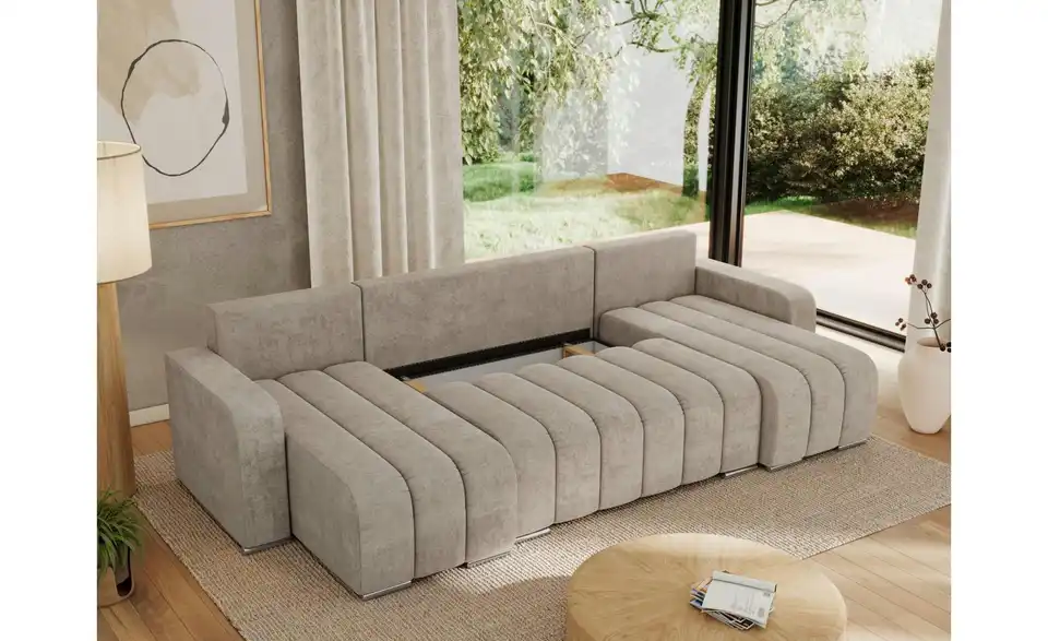 Wohnlandschaft Beige, Funktionsansicht