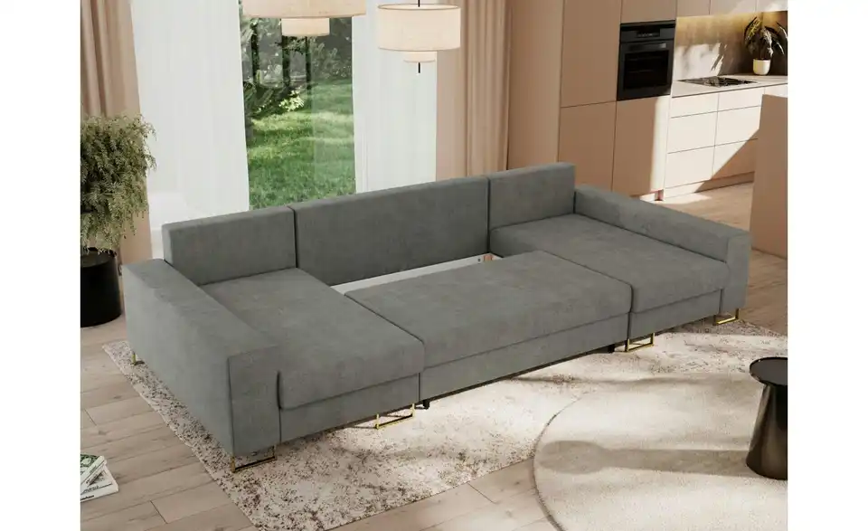 Wohnlandschaft Grau, Funktionsansicht