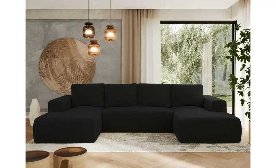 Wohnlandschaft Schwarz, in Wohnsituation